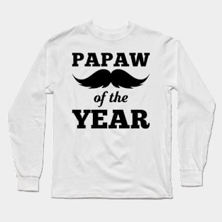 Papaw Of The Year Long Sleeve T-Shirt